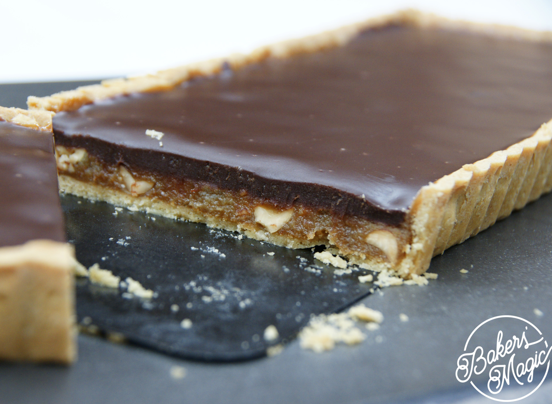 Vanilla, caramel, chocolate & peanuts = YUM!