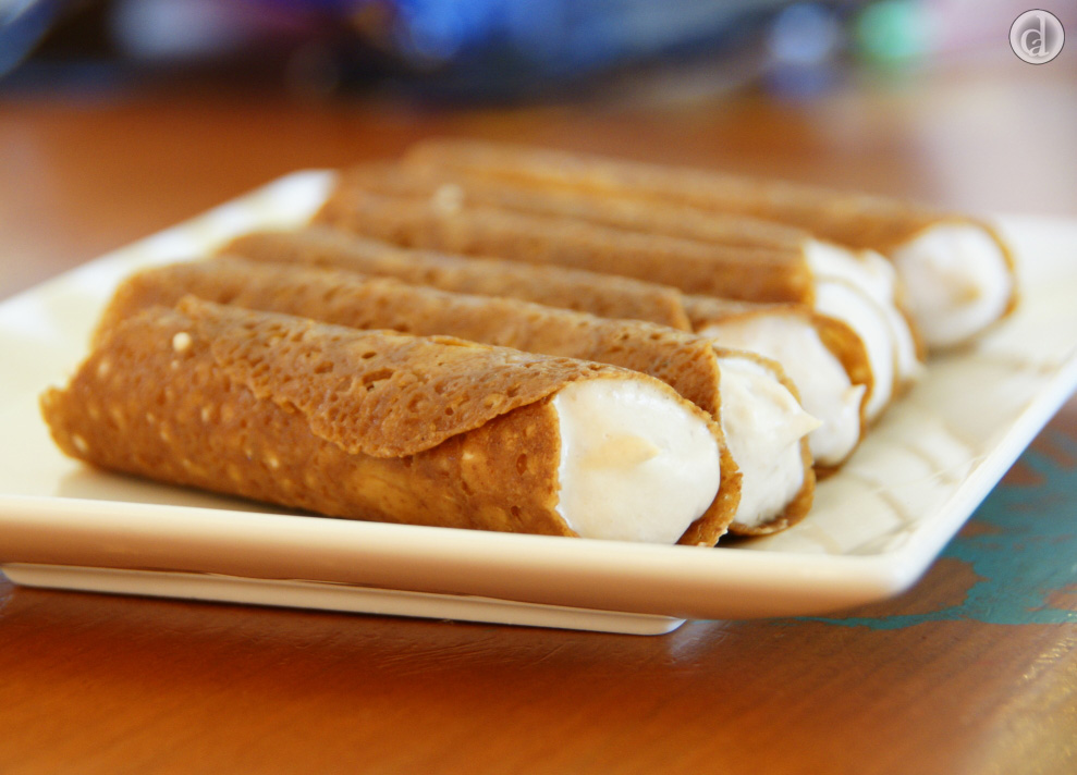 Love the crunch of Brandy snaps