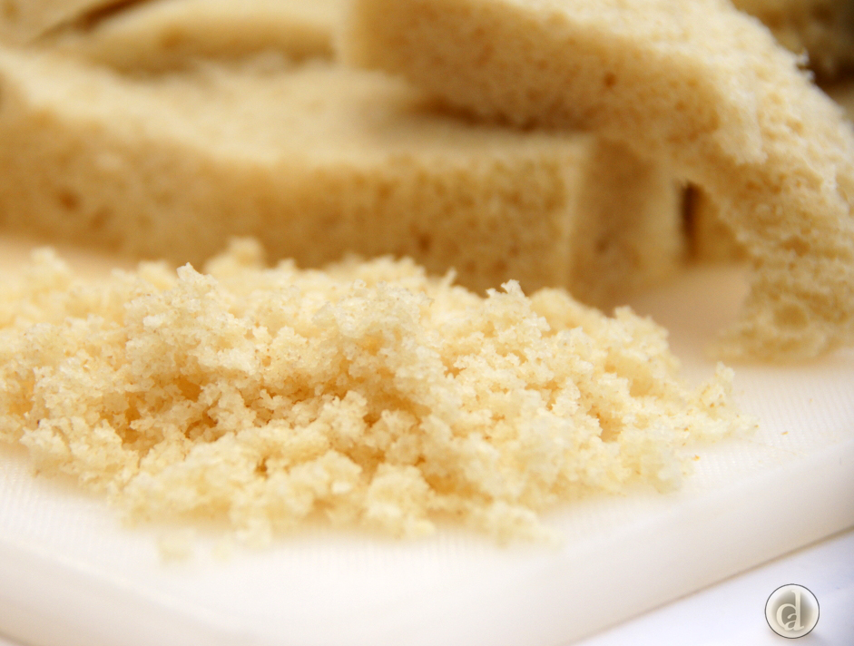 Breadcrumbs ready to be used