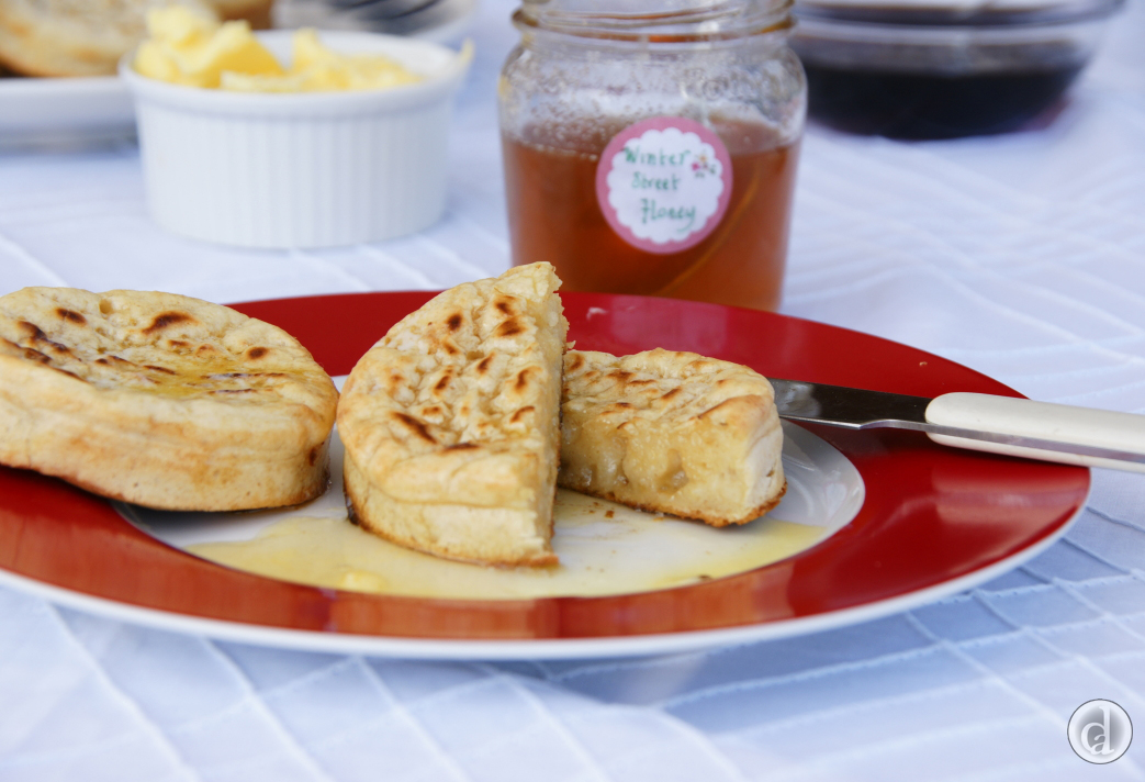 With butter & honey