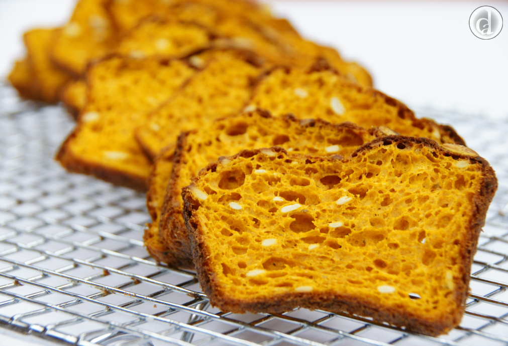 Turn the bread into great tasting crackers