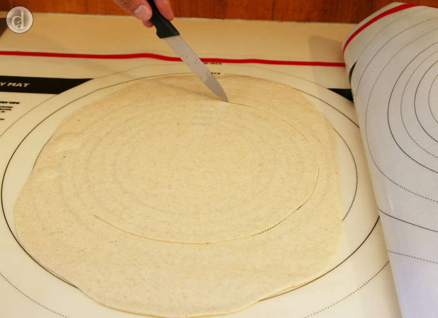 Rolling out for large wraps