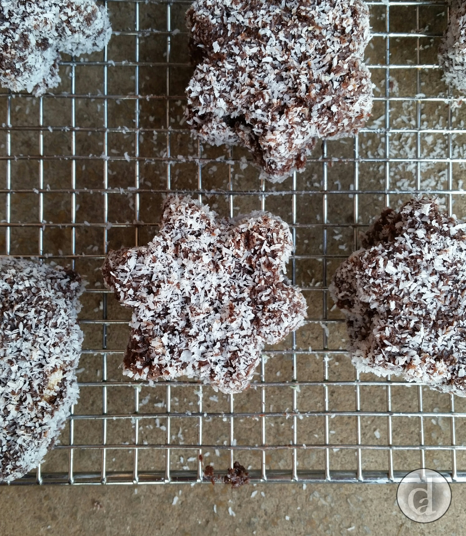 Flower lamington