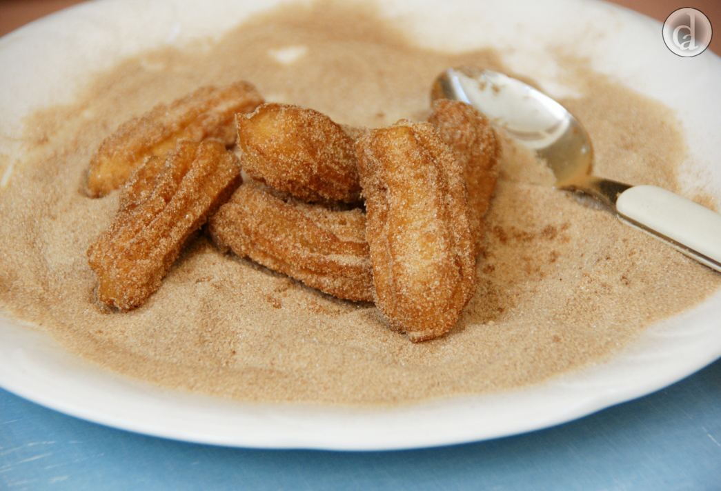 Sprinkled with cinnamon sugar