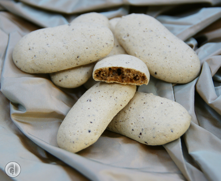 With hazelnut meal