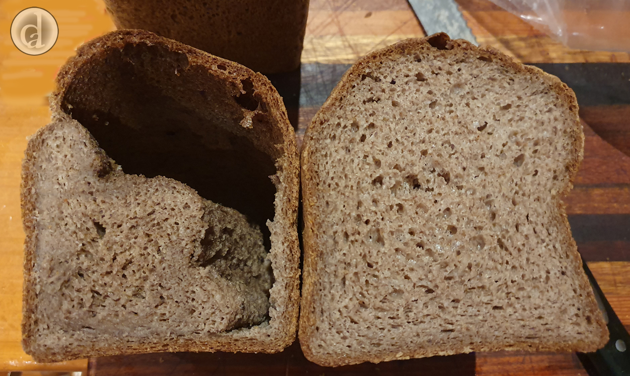 Baked at 200 C