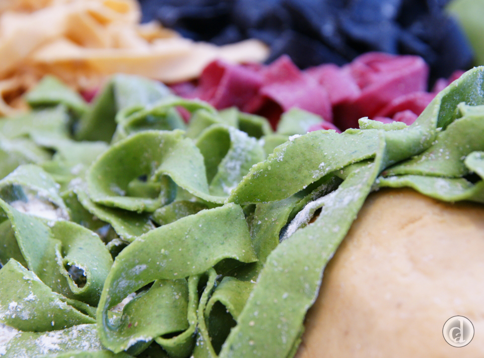 Spinach pasta