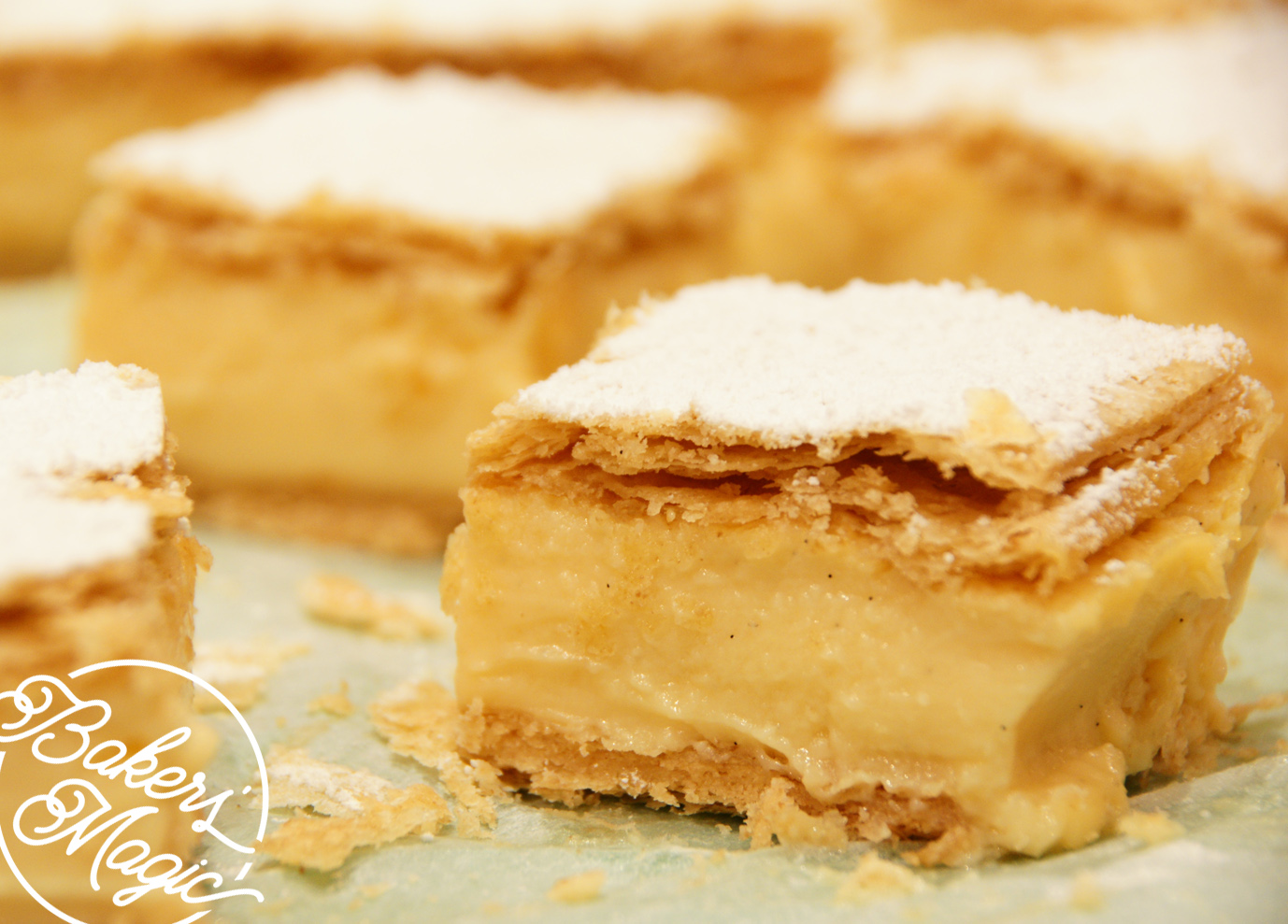 A simply sensational Vanilla Slice - you wouldn't know it's gluten free