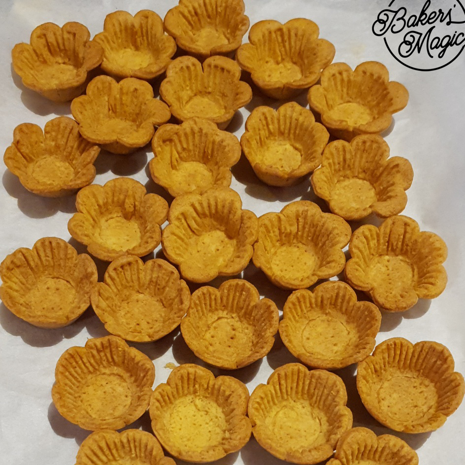 Ready to coat with white chocolate